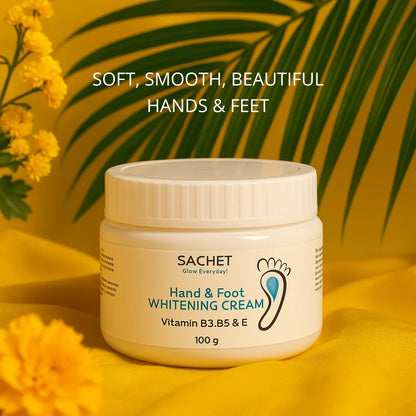 Hand & Foot Cream - Glow & Brightening for Soft, Radiant Skin | sachetcare.com