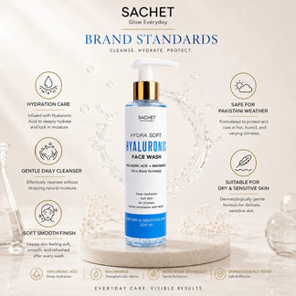 Hyaluronic Acid Face Wash in Pakistan | Hydrating Gentle Cleanser