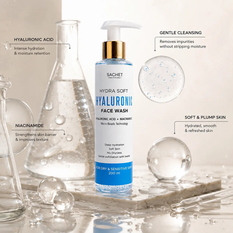Hyaluronic Acid Face Wash in Pakistan | Hydrating Gentle Cleanser