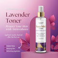 Lavender Toner 200ml - Face Mist | sachetcare.com