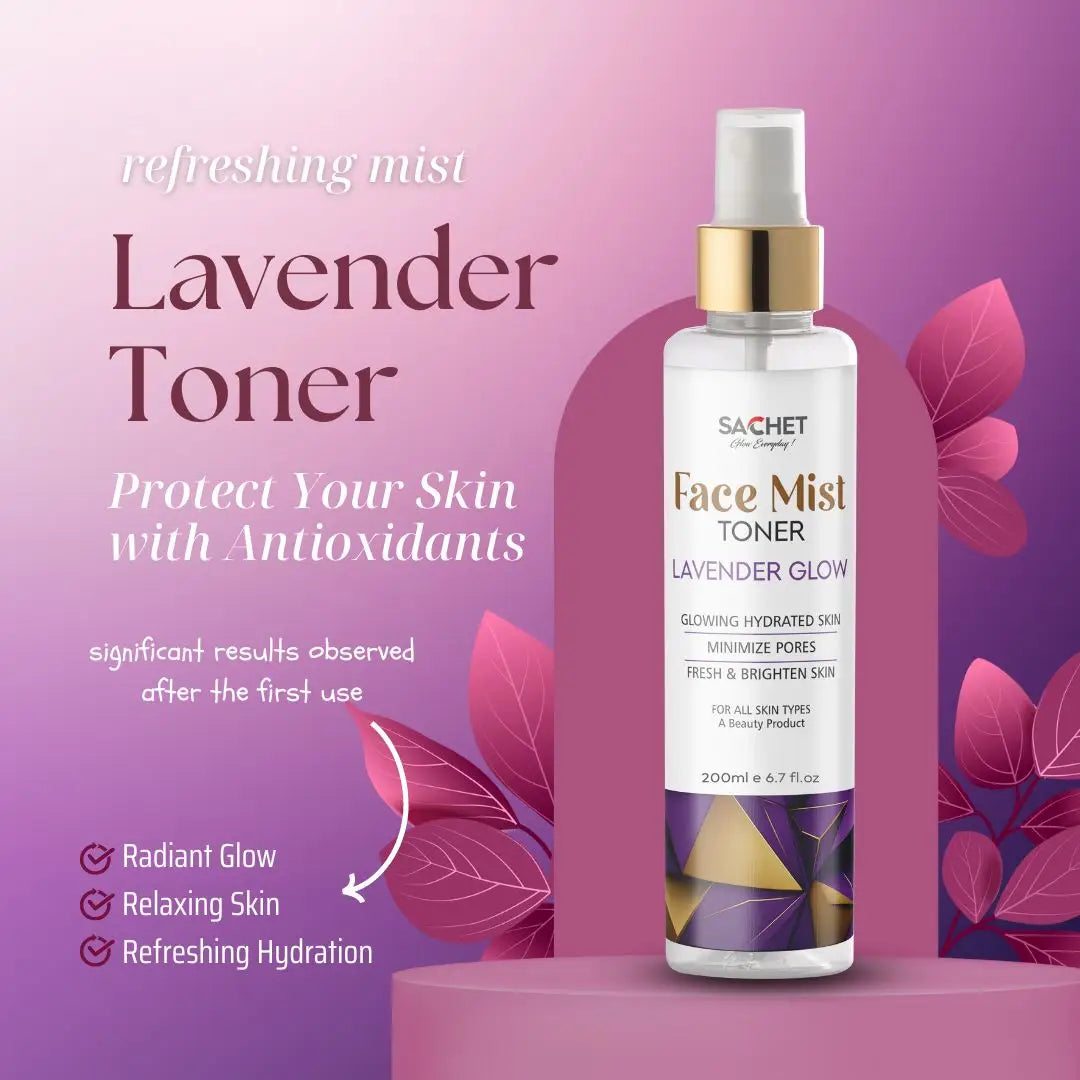 Lavender Toner 200ml - Face Mist | sachetcare.com