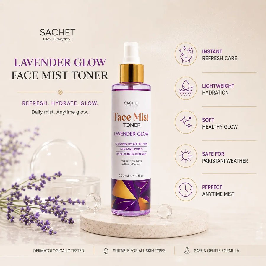Lavender Toner 200ml - Face Mist | sachetcare.com