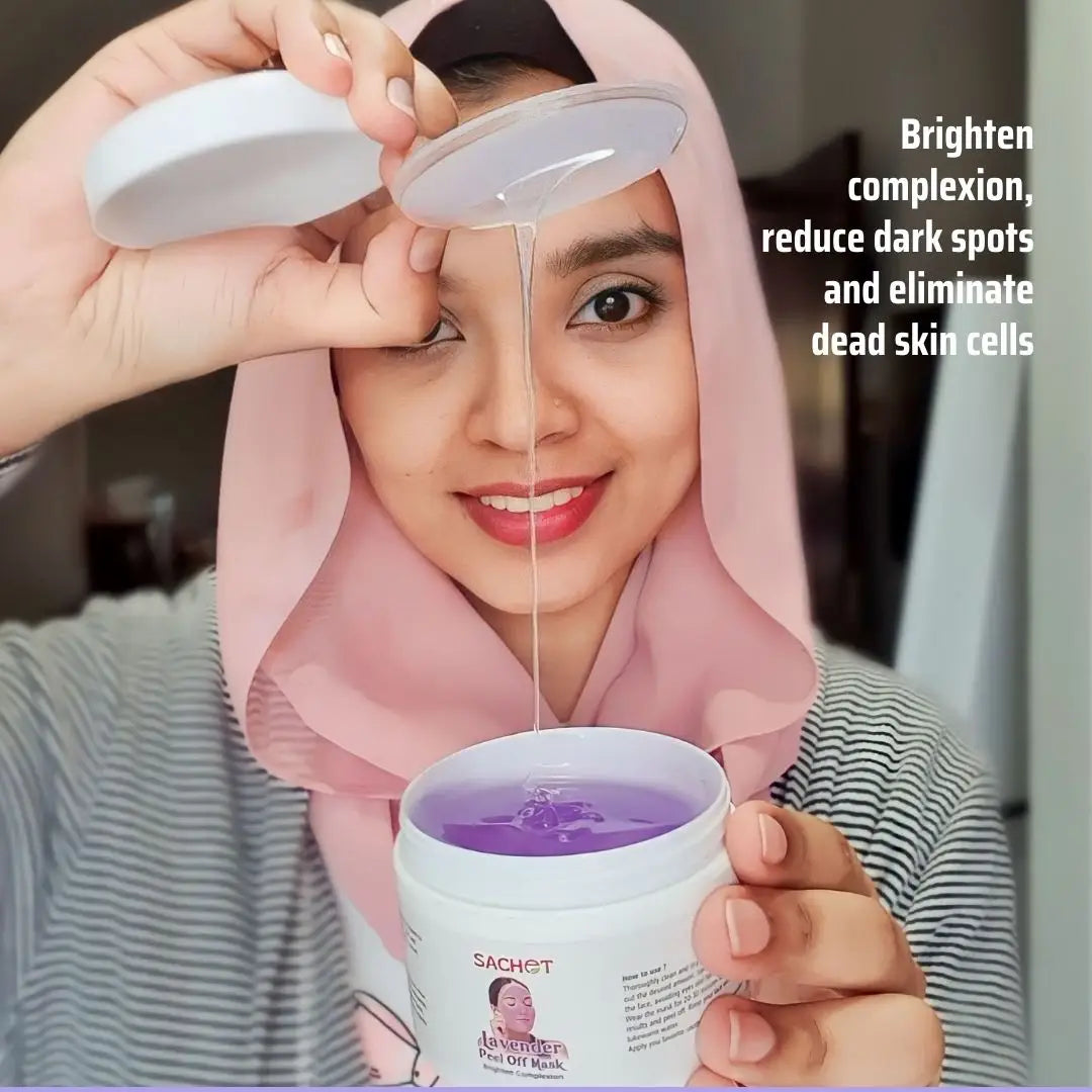 Lavender Peel Off Mask for Healthy Glowing Skin in Pakistan