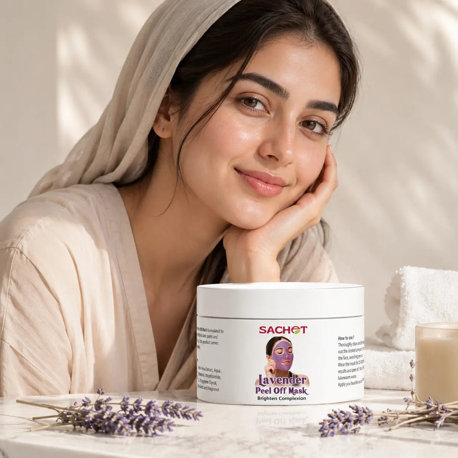 Best Lavender Peel Off Mask in Pakistan for Brightening & Calm Skin