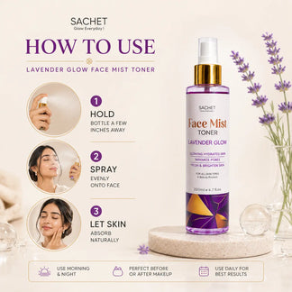Lavender Face Mist in Pakistan – Hydration & Glow Spray |SACHET