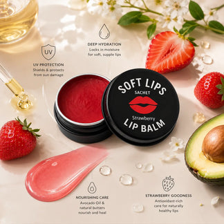 Strawberry Kiss Tinted Lip Balm | SACHET Pakistan