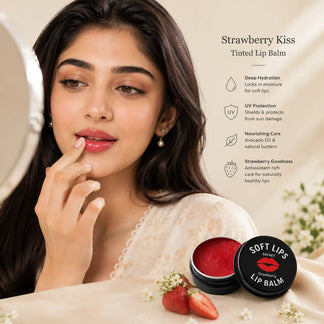 Strawberry Kiss Tinted Lip Balm | SACHET Pakistan