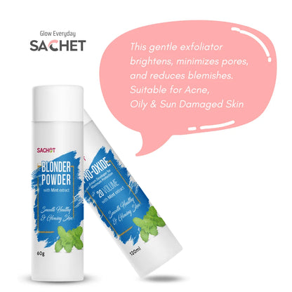 Mint Skin Polish Set | sachetcare.com