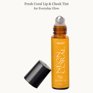 Neon Coral Roller Lip and Cheek Tint in Pakistan
