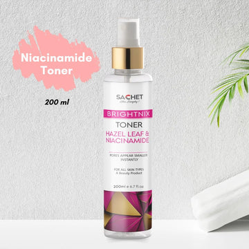 Hazel Leaf & Niacinamide Toner: Achieve a Radiant, Balanced Complexion | sachetcare.com