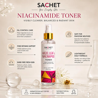 Niacinamide Toner for Brightening Pores in Pakistan 