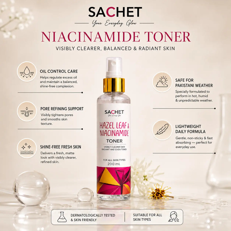 Niacinamide Toner for Brightening Pores in Pakistan 