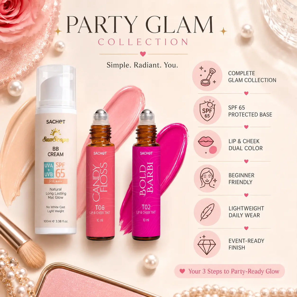 Made for Confident Glam Makeup