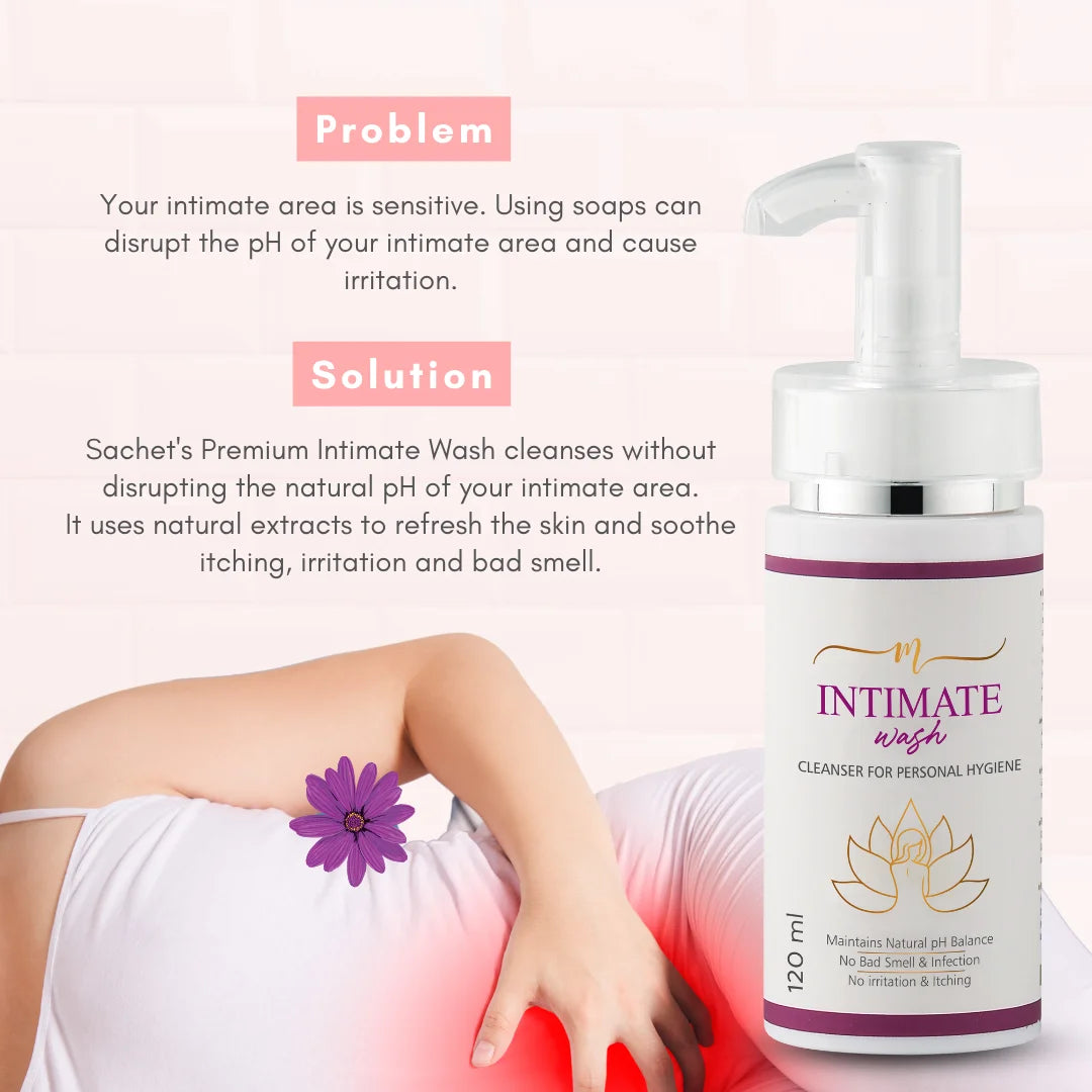 Premium Intimate Wash - 120ml | sachetcare.com