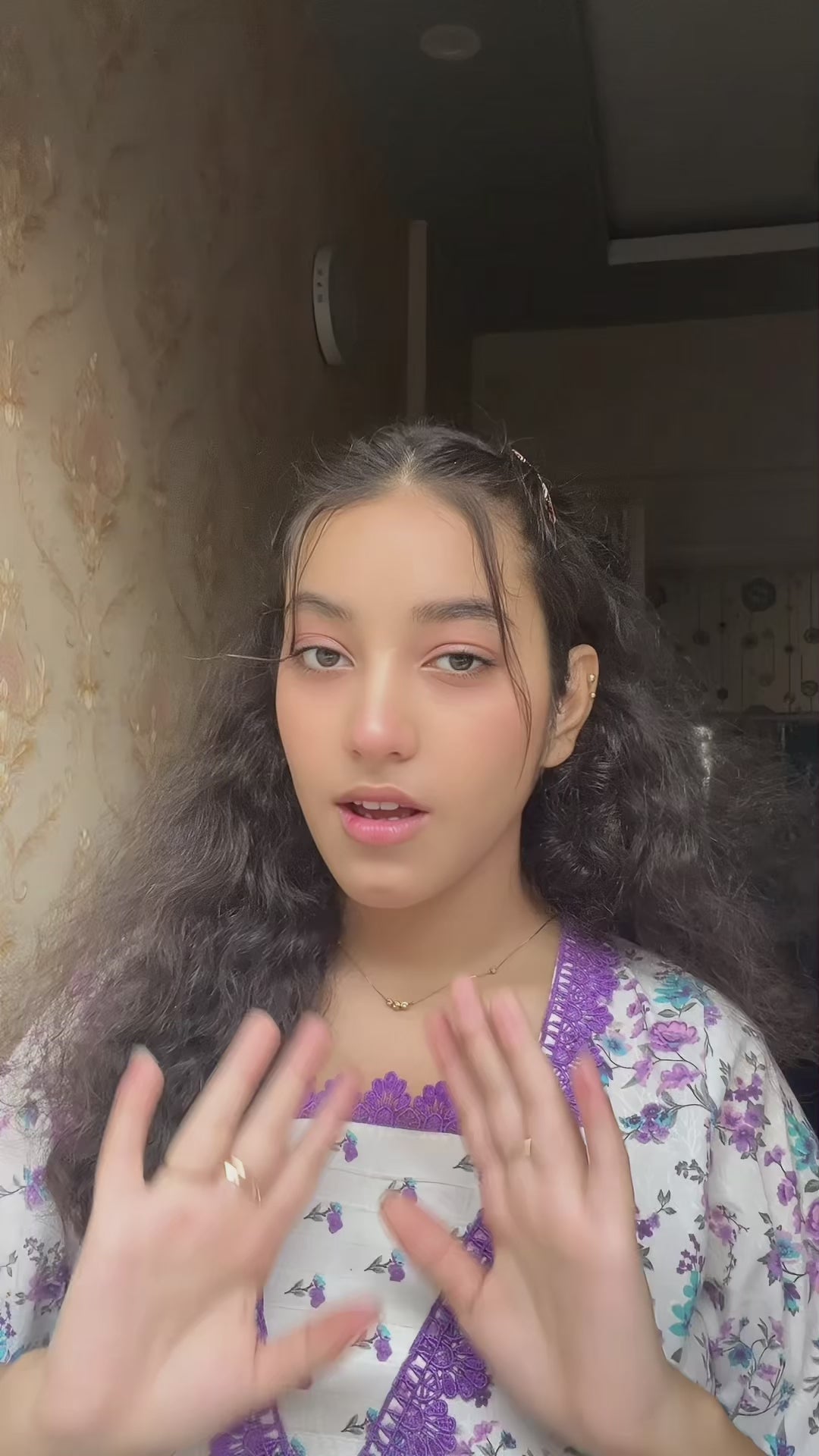 Pakistani woman applying BB Cream Tinted Sunscreen SPF 65 – natural makeup look