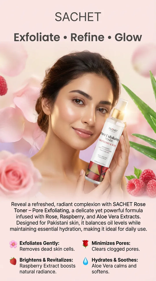 SACHET Rose Toner Video