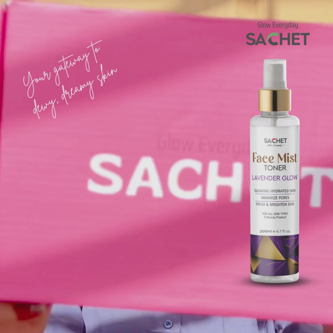 Lavender Glow Face Mist Toner | sachetcare.com