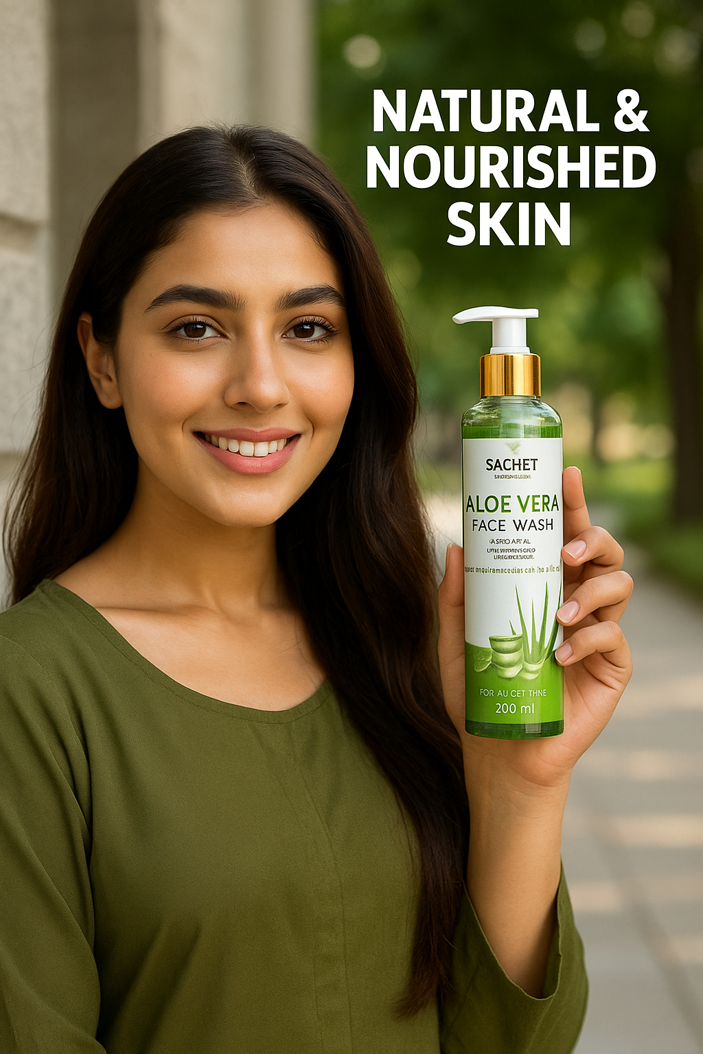 Aloe Vera Face Wash: Refreshing Cleanse for Glowing Skin | sachetcare.com