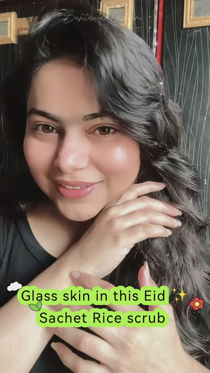 Rice Whitening Scrub - Achieve a Radiant Complexion | sachetcare.com