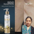 Gold Face Wash for Glowing and Even Skin Tone | sachetcare.com