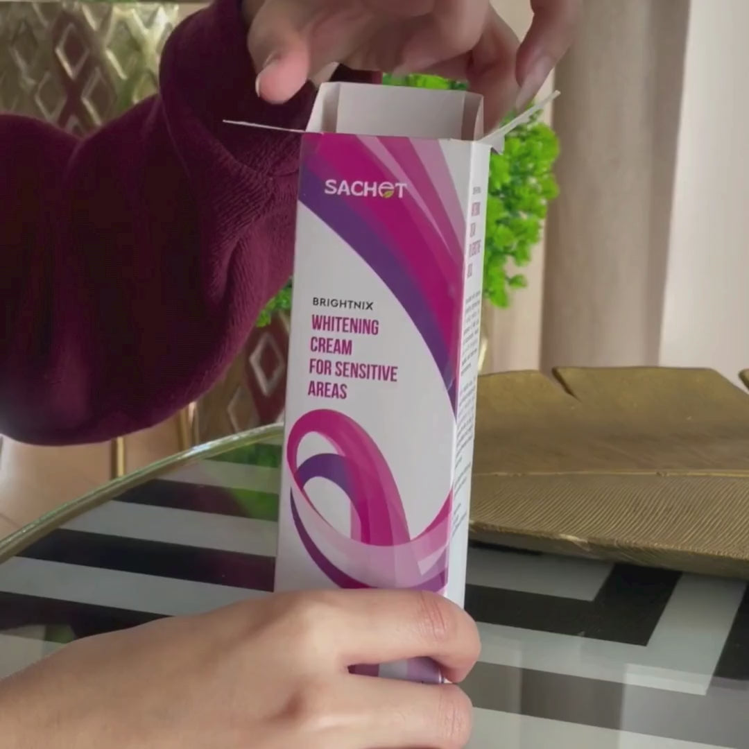 Whitening Cream for Sensitive Areas - 100ml | sachetcare.com