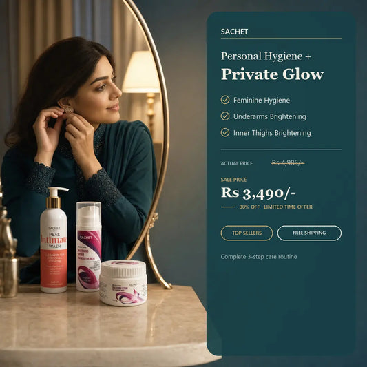 Private Glow Kit – 3-Step Daily Care for Underarms & Private Parts