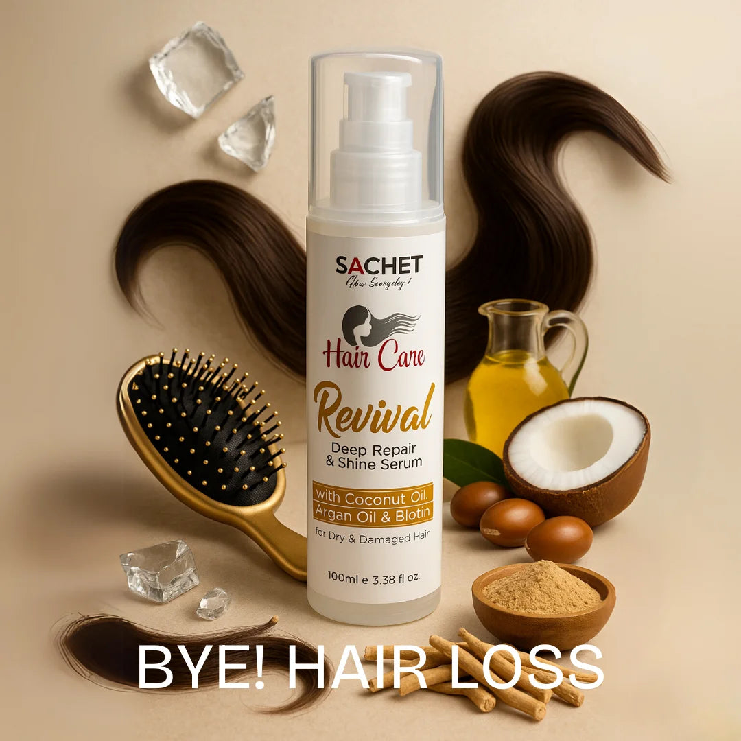 Revival Hair Serum: Breathe New Life into Dry, Damaged Hair (100ml) | sachetcare.com