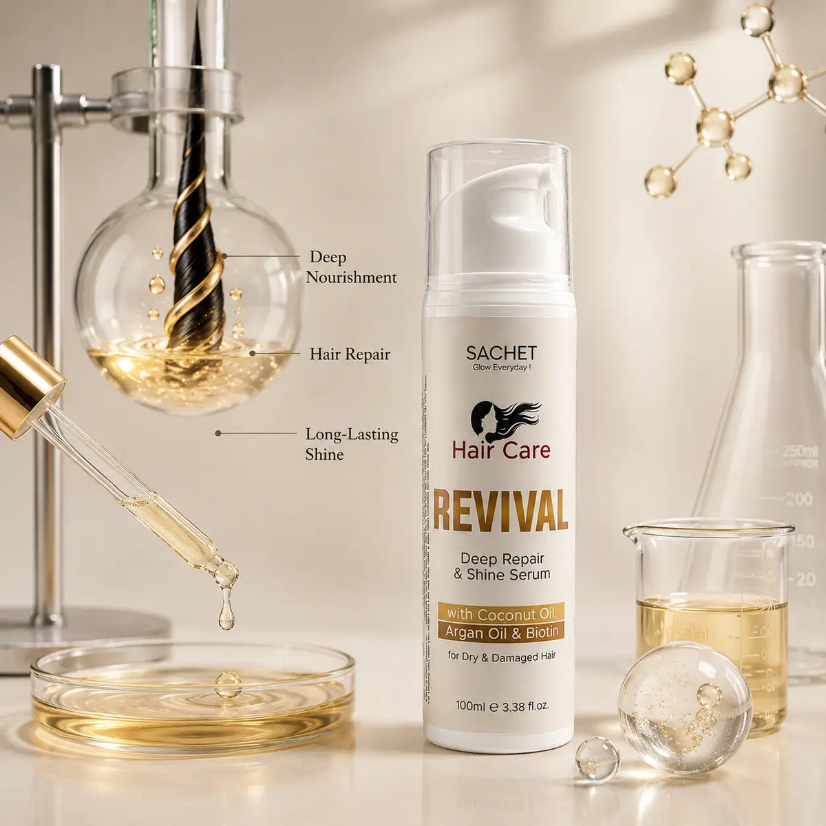 Formulated for Smoothness, Shine & Damage Care