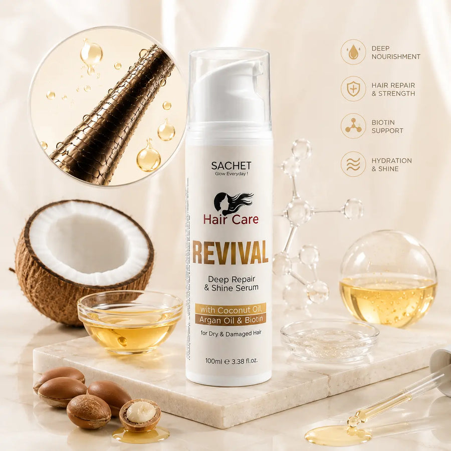 Revival Hair Serum for Dry Damaged Hair in Pakistan
