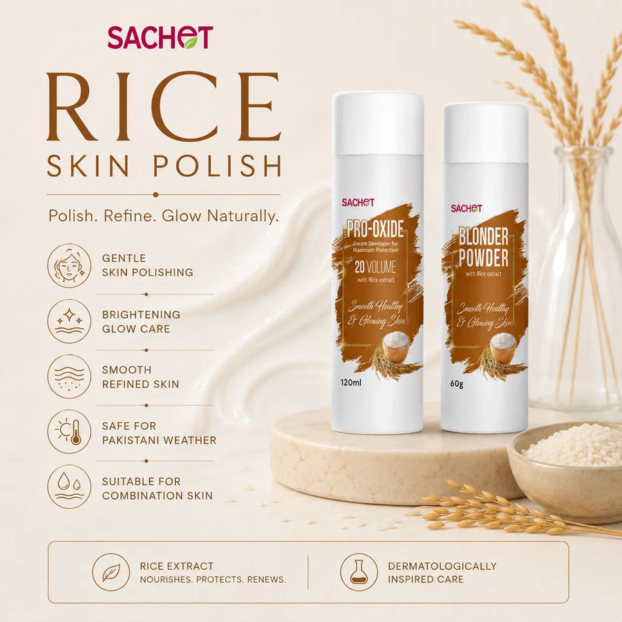 Rice Skin Polish Set | sachetcare.com