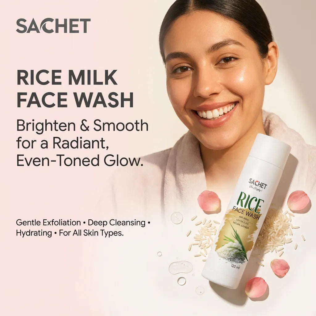 Rice Milk Exfoliating Face Wash – Brightening Cleanser in Pakistan