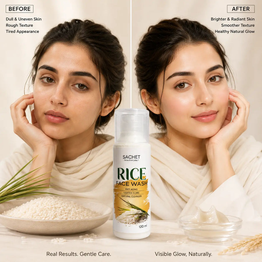 Rice Milk Exfoliating Face Wash – Brightening Cleanser in Pakistan