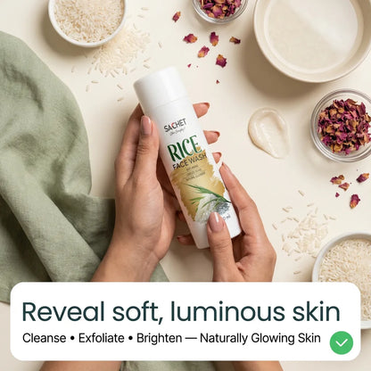 Rice Milk Exfoliating Face Wash – Brightening Cleanser in Pakistan