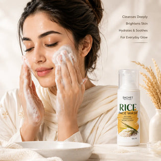 Rice Milk Exfoliating Face Wash | sachetcare.com