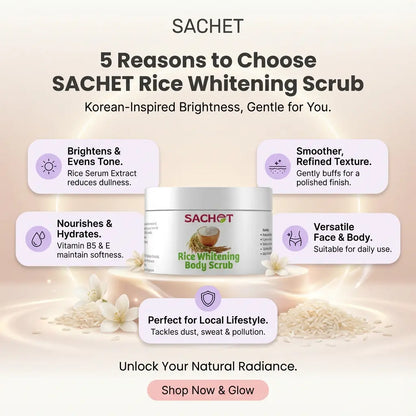 Rice Whitening Scrub in Pakistan