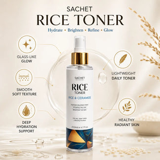 Rice Water & Ceramide Toner | sachetcare.com