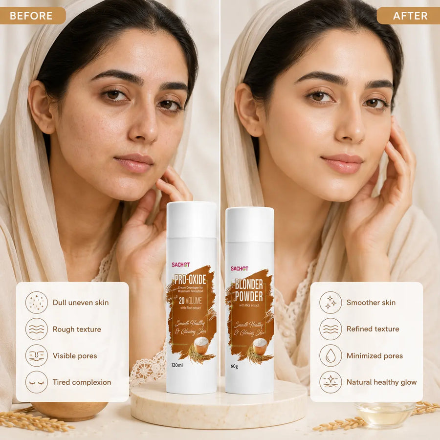 Rice Skin Polish 🌾 | Instant Brightness & Smooth Texture – SACHET
