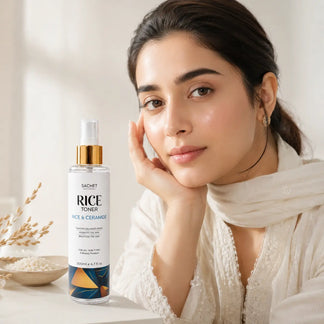 Rice Toner in Pakistan – Glow & Smooth Skin Toner | SACHET
