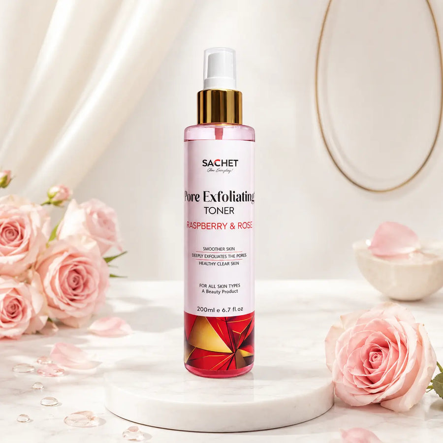 Rose Toner – Pore Exfoliating & Brightening | SACHET Pakistan