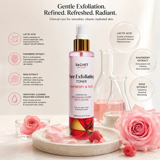 Rose Toner in Pakistan – Gentle Exfoliating Skin Toner | SACHET