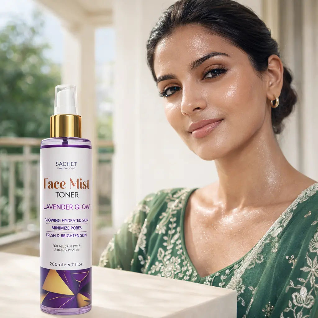 Lavender Glow Face Mist Toner (200ml)