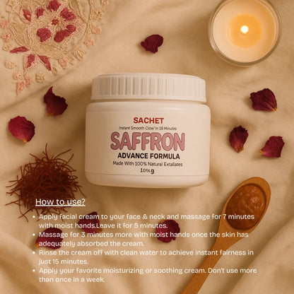 How to use Saffron Urgent Facial