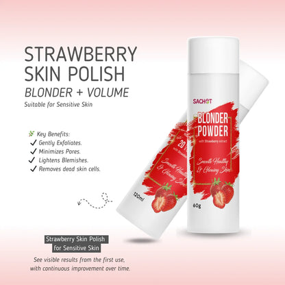 Strawberry Skin Polish Set | sachetcare.com