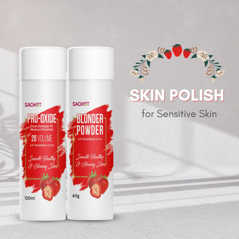 Strawberry Skin Polish Set | sachetcare.com