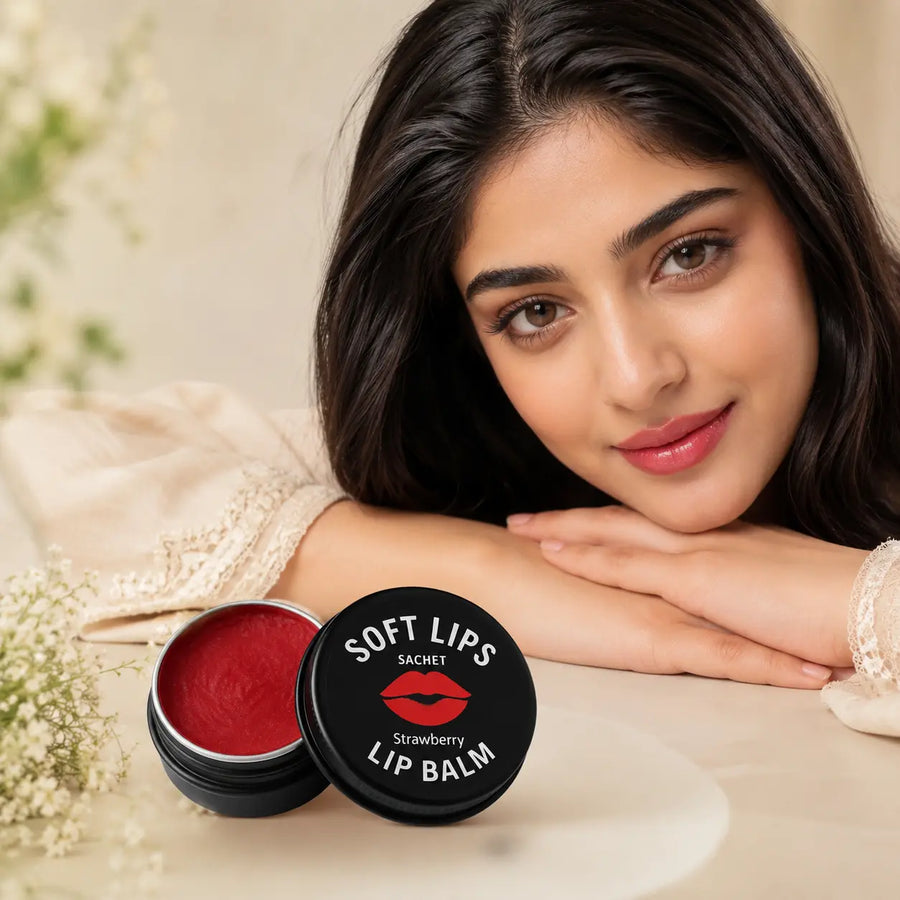 Strawberry Kiss Tinted Lip Balm | sachetcare.com