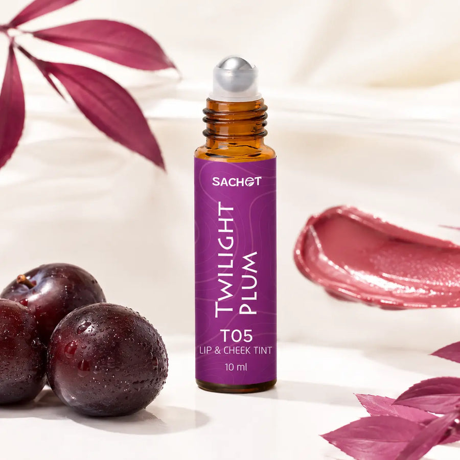 Twilight Plum Roller Lip & Cheek Tint T05 | SACHET Pakistan