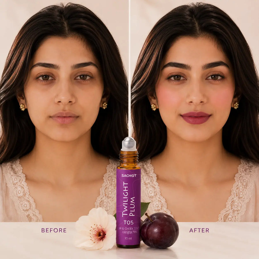 Twilight Plum Roller Lip & Cheek Tint T05 | SACHET Pakistan
