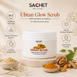Ubtan Face & Body Scrub | sachetcare.com