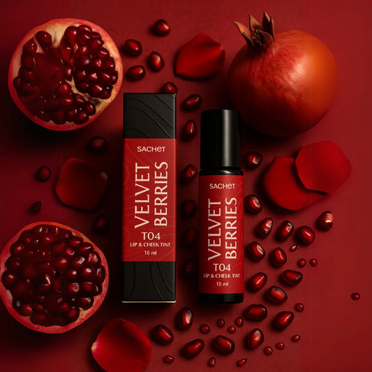 Velvet Berries Roller Lip and Cheek Tint - T04 | sachetcare.com