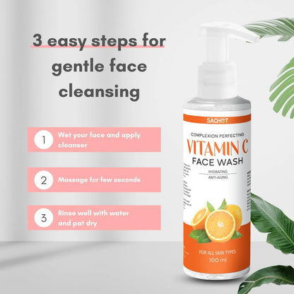Vitamin C Face Wash | sachetcare.com